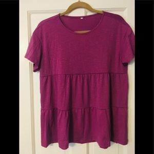 Adorable ruffle top in medium